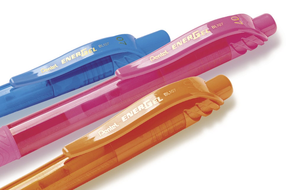 Pentel Energel X BL107 Gel Rollerball Pens Retractable X 1 - All 12 ...