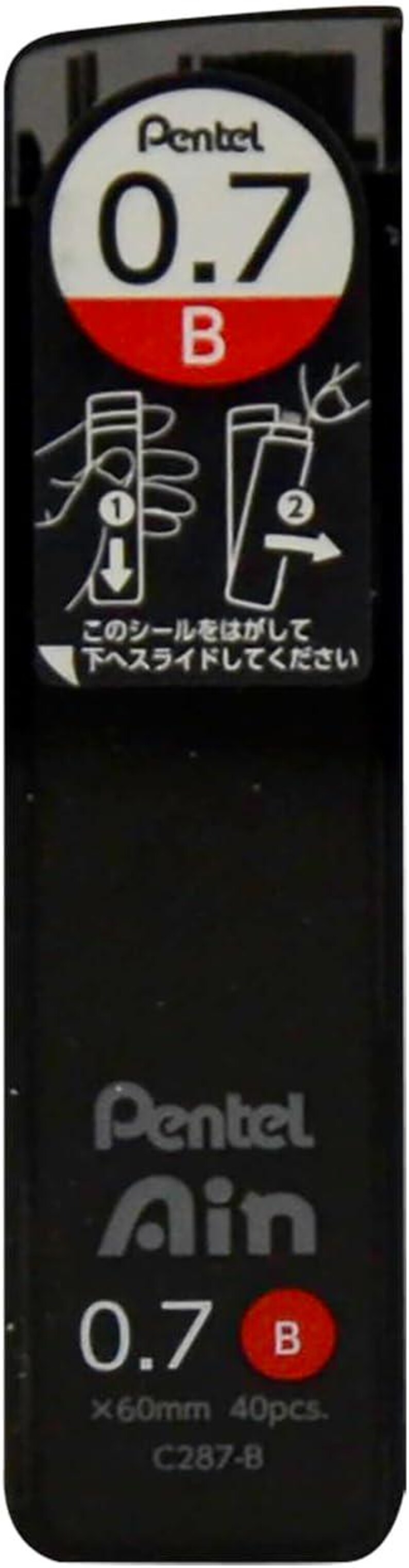 AIN STEIN 40 Replacement refills Mechanical pencil 0.5 mm Pentel
