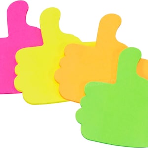 Stik-ie Stiky Notes - 100 arkuszy - Neonowe dymki - 4 kolory w opakowaniu
