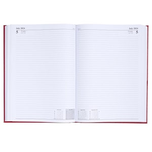 A4 Two Pages Per Day Desk Diary Restaurant Planner 2024 - Available in 3 Colours