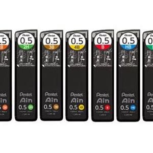 Pentel Leads Ain 0.5mm Mechanical Pencil Lead Refills Assorted Sizes/Grades
