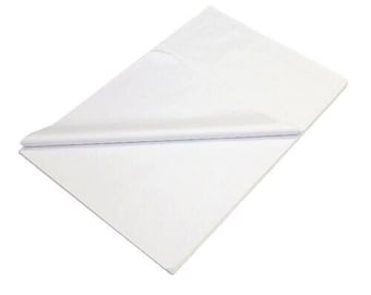 Confezione regalo natalizia in carta velina bianca Icon Craft Premium - 5 fogli