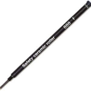Recharge pour rollerball Schmidt 888 noire fine, dimension internationale standard