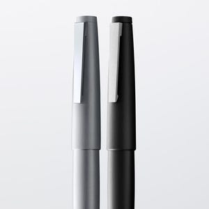 Lamy 2000 Silver Fountain Pen 14ct Gold Nib Elegance Various Nib Size