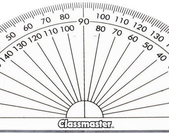Transferidor Classmaster 4"/10 CM 180 graus