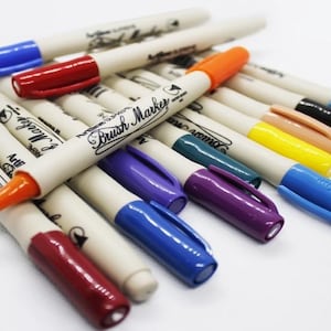 Marqueur pinceau Artline Supreme - Couleurs vives - Précision du trait améliorée
