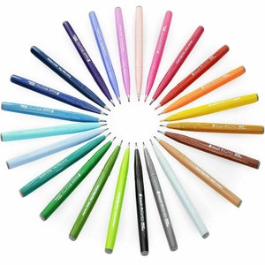 Pennarelli Pentel Brush Sign Marker x 3 confezioni