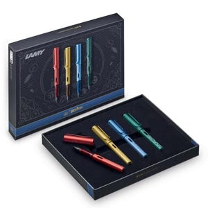 Harry Potter - Hogwarts LAMY AL-star Conjunto de 4 canetas tinteiro