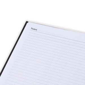 Agenda 2027 A5 – Zwarte omslag, zilverkleurige spiraalbinding afbeelding 4