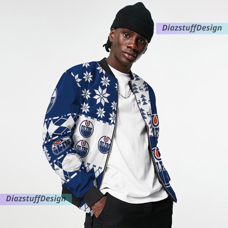 Edmonton Oilers Ugly Sweater Christmas Ice Hockey NHL Etsy Canada