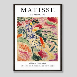 Matisse La Japonaise Instant Download, Matisse Landscape Instant Download, Henri Matisse Print, PRINTABLE Digital Art, Matisse Japanese Art