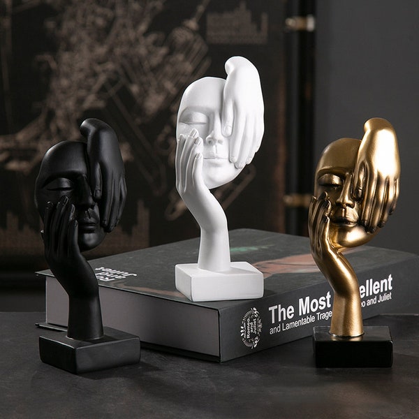 Abstrakt Die Denker Statuen Skulpturen Yoga Figur Schreibtisch Ornamente Nordische Wohnzimmer Wohnkultur Dekoration Maison Accessoires