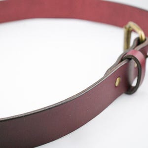 Handmade Leather Belt