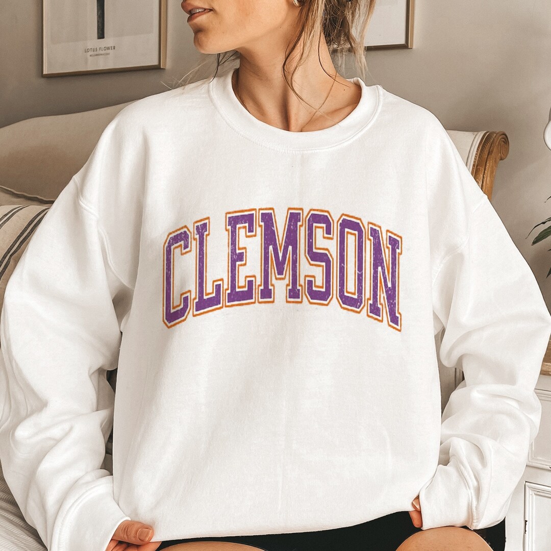 clemson nike crewneck sweatshirt