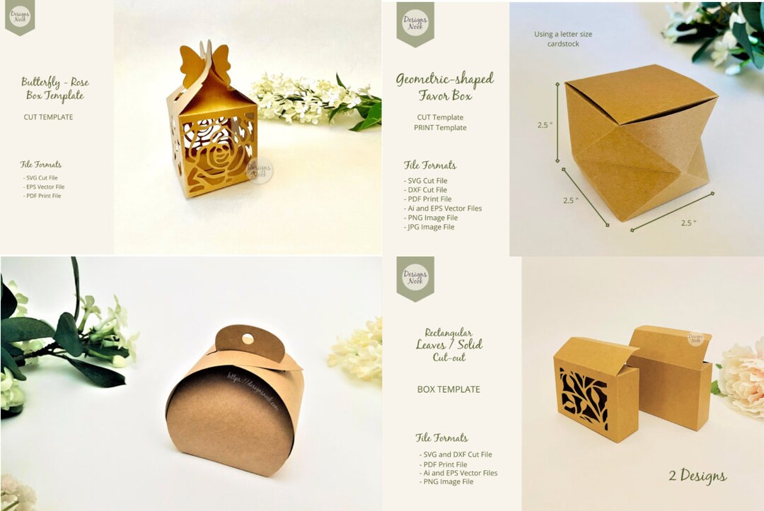 Rectangle Box Template, Rectangular Box, Shipping Box, Rectangle Gift ...