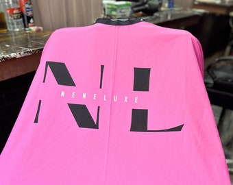 Personalized Braiding Capes, Custom Chemical Capes for your salon, Best Gift for new salon