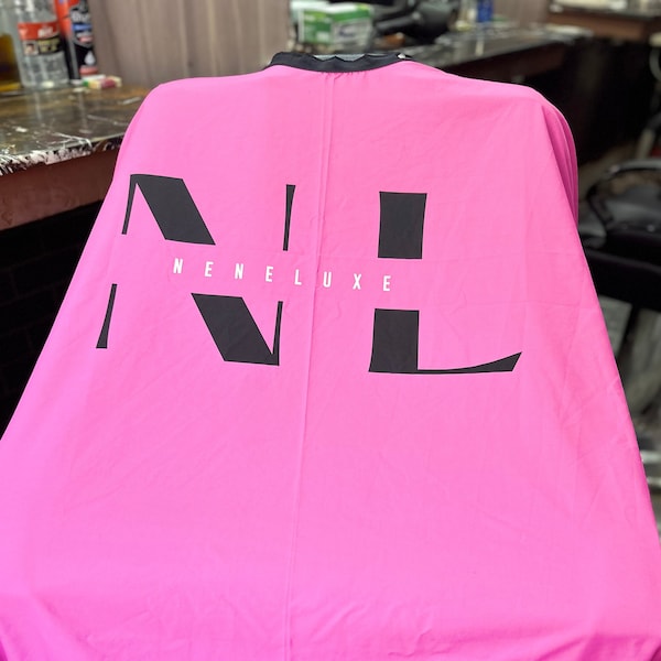 Personalized Braiding Capes, Custom Chemical Capes for your salon, Best Gift for new salon