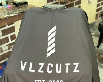 Custom Hairdressing Cape-Personalized Barber Salon Cape with any logo or Name