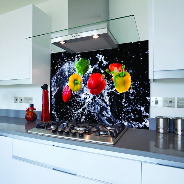 Glass Splashback For Kitchens Heat Resistant Toughened Glass