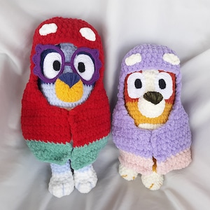 Heeler Nanas Plush Toys PDF Crochet Pattern