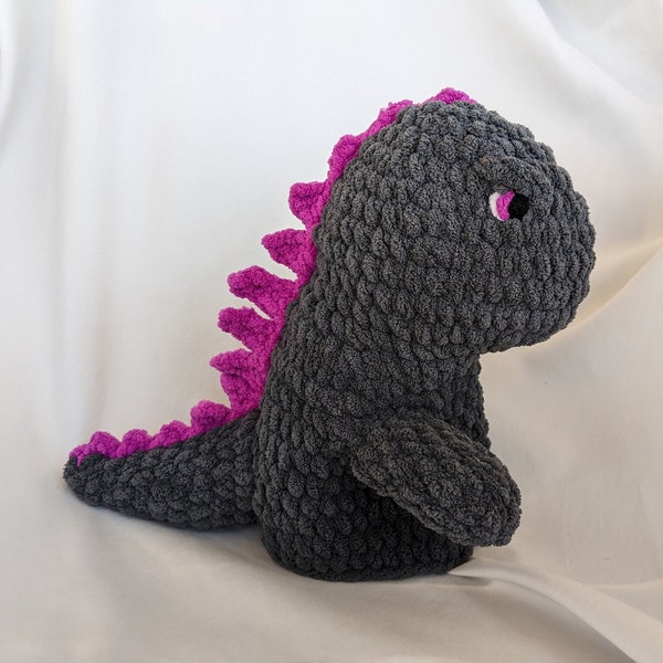 Dinosaur / Monster Hand Puppet PDF Crochet Pattern