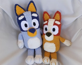 Heeler Plush Toys PDF Crochet Pattern