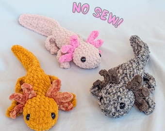 Swampy the Axolotl PDF Häkelanleitung