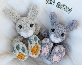 Rooty the Rabbit PDF Häkelanleitung (No Sew)