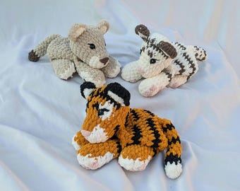 Topaz Tiger Snuggler PDF Häkelanleitung