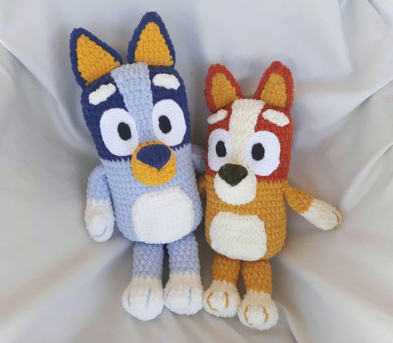 Heeler Plush Toys PDF Crochet Pattern