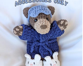 Sleepy Accessoires PDF Häkelanleitung (Für den Beddybye Bären)