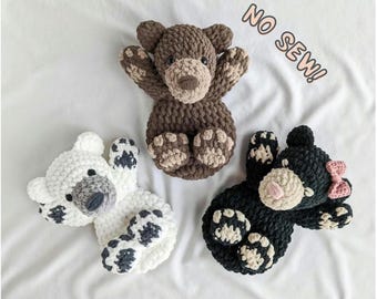 Beddybye Bär Snuggler PDF Häkelanleitung
