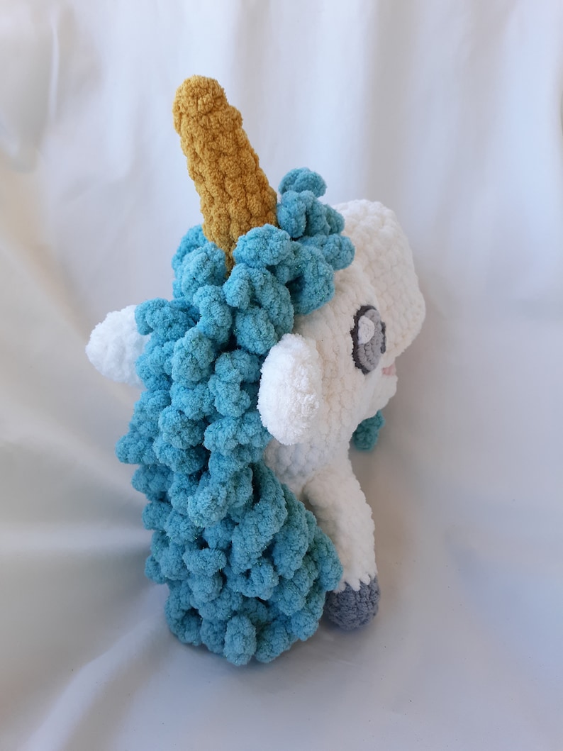 Unicorn Horse Unicorse Hand Puppet PDF Crochet Pattern image 6