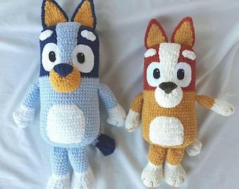 XL Heeler Plush Toys PDF Crochet Pattern