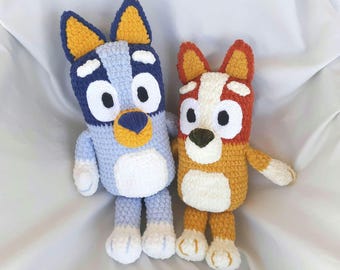 Heeler Plush Toys PDF Crochet Pattern