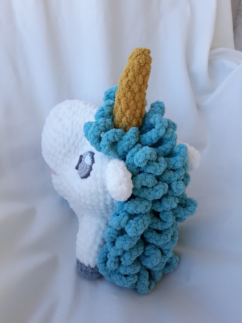 Unicorn Horse Unicorse Hand Puppet PDF Crochet Pattern image 7