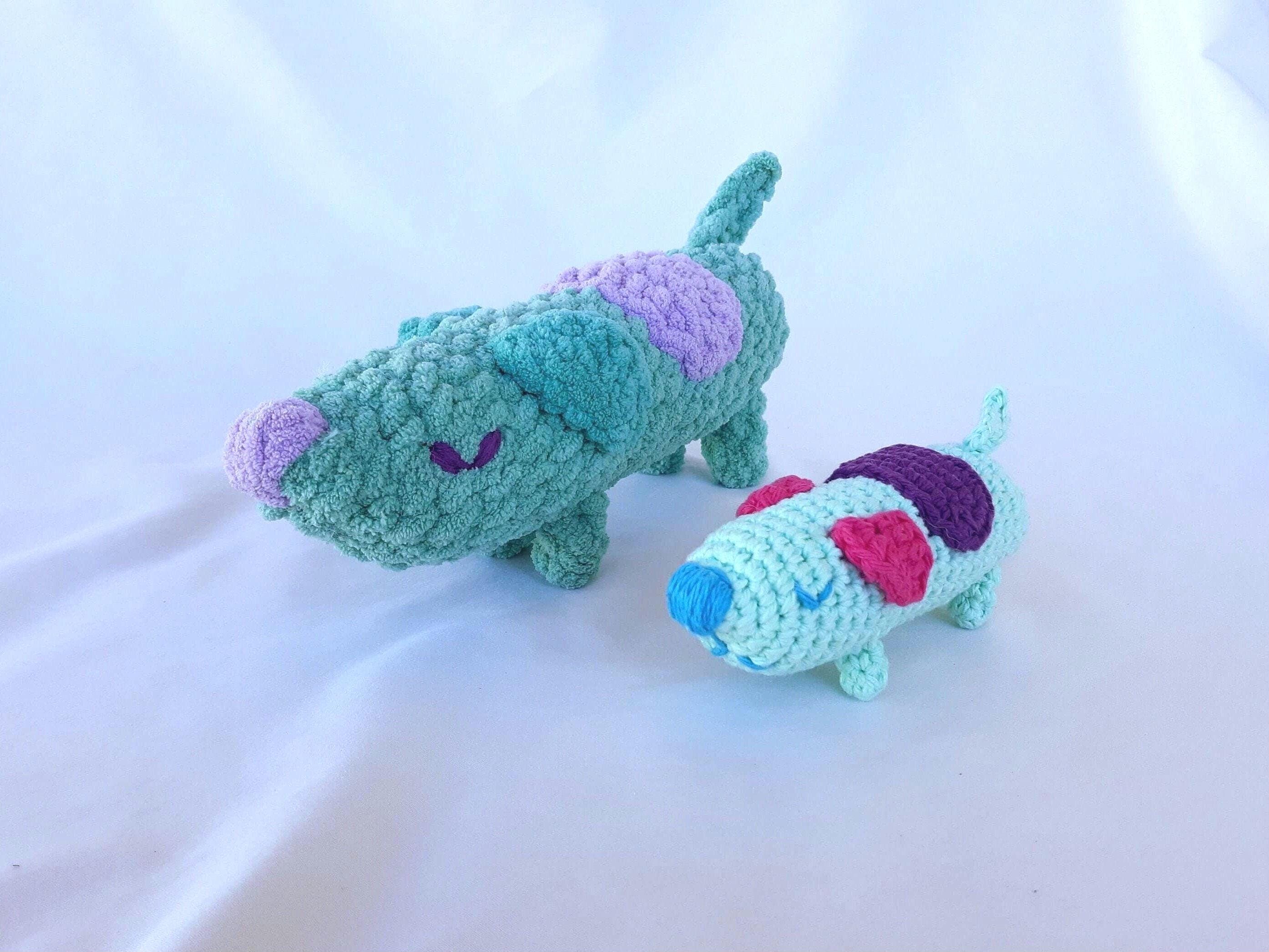 Long Dog Plush Toy PDF Crochet Pattern