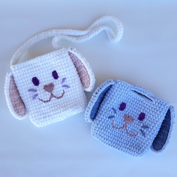 Easter Bunny Bags PDF Crochet Pattern