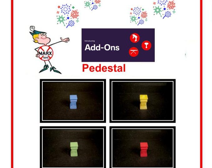 3D Printed MARX 1/2" Scale Furniture Accessory Piece - Living Room Pedestal!