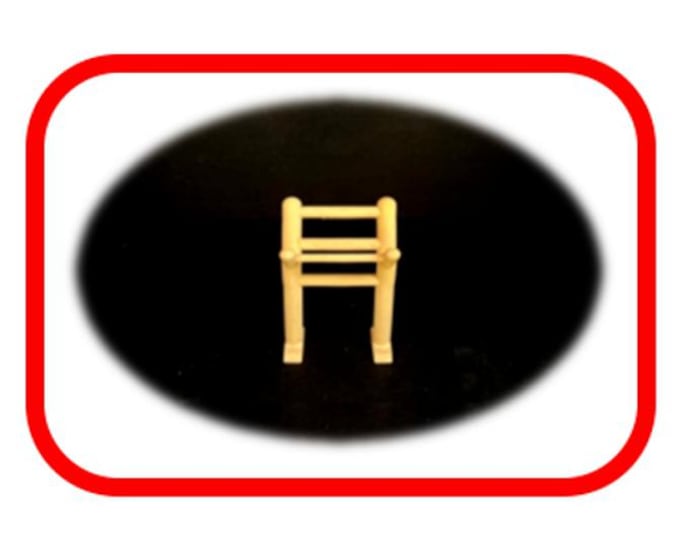 3D Printed MARX 1/2" Scale Furniture Accessory Piece - Bathroom Towel Rack!