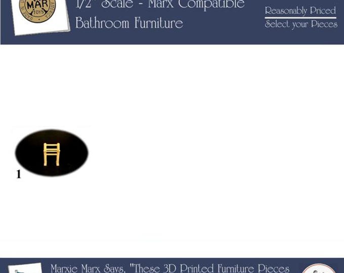 3D Printed Dollhouse Furniture for the Bathroom
