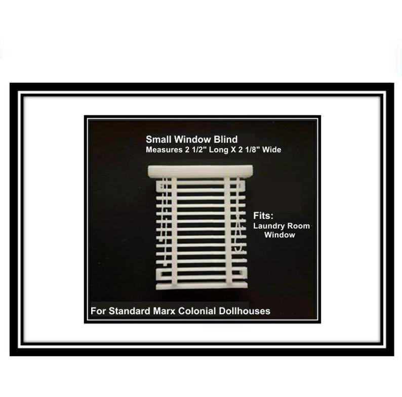 MARX Colonial Dollhouses: Window Blinds - Etsy