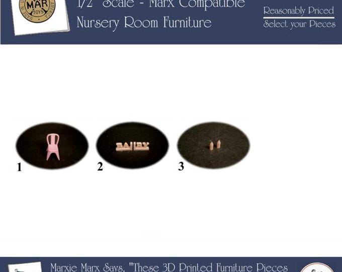 3D Printed Dollhouse Furniture for the Nursery Room