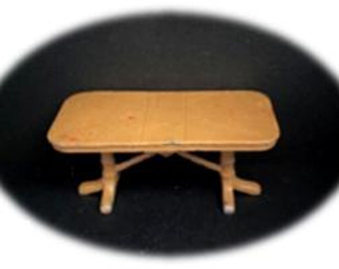 TOOTSIETOY Vintage Dollhouse Dining Room Furniture, 1920s-1930s Style, 1/2” Scale, Painted Diecast Metal