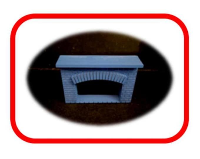 3D Printed MARX 1/2" Scale Furniture Accessory Piece - Living Room Fireplace!
