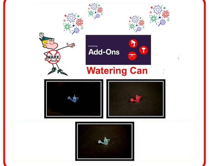 3D Printed MARX 1/2" Scale Furniture Accessory Piece - Patio/Outdoor Watering Cans!