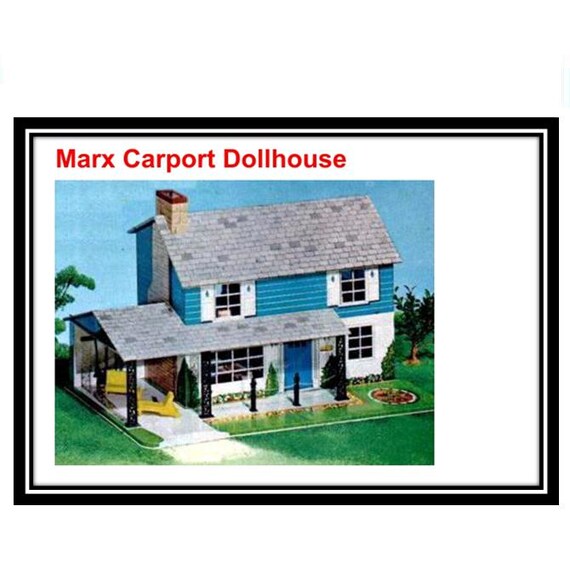 MARX Carport Dollhouse: Roof Support Column - Etsy