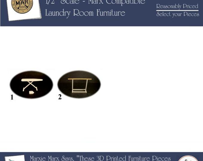 3D Printed Dollhouse Furniture for the Laundry Room