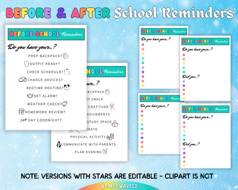 Homeschool Planner Printable, Homeschool Planner,2024-2025 Planner School Calendar Chore Charts For Kids Homeschool PlannerChore Chart image 5