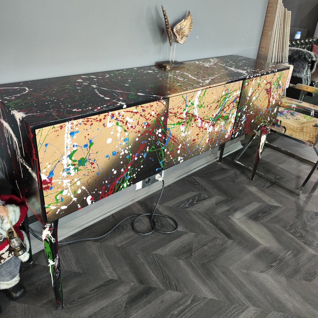 Console, Dresser, Epoxy Console, Epoxy Dresser, Dresser With Drawers